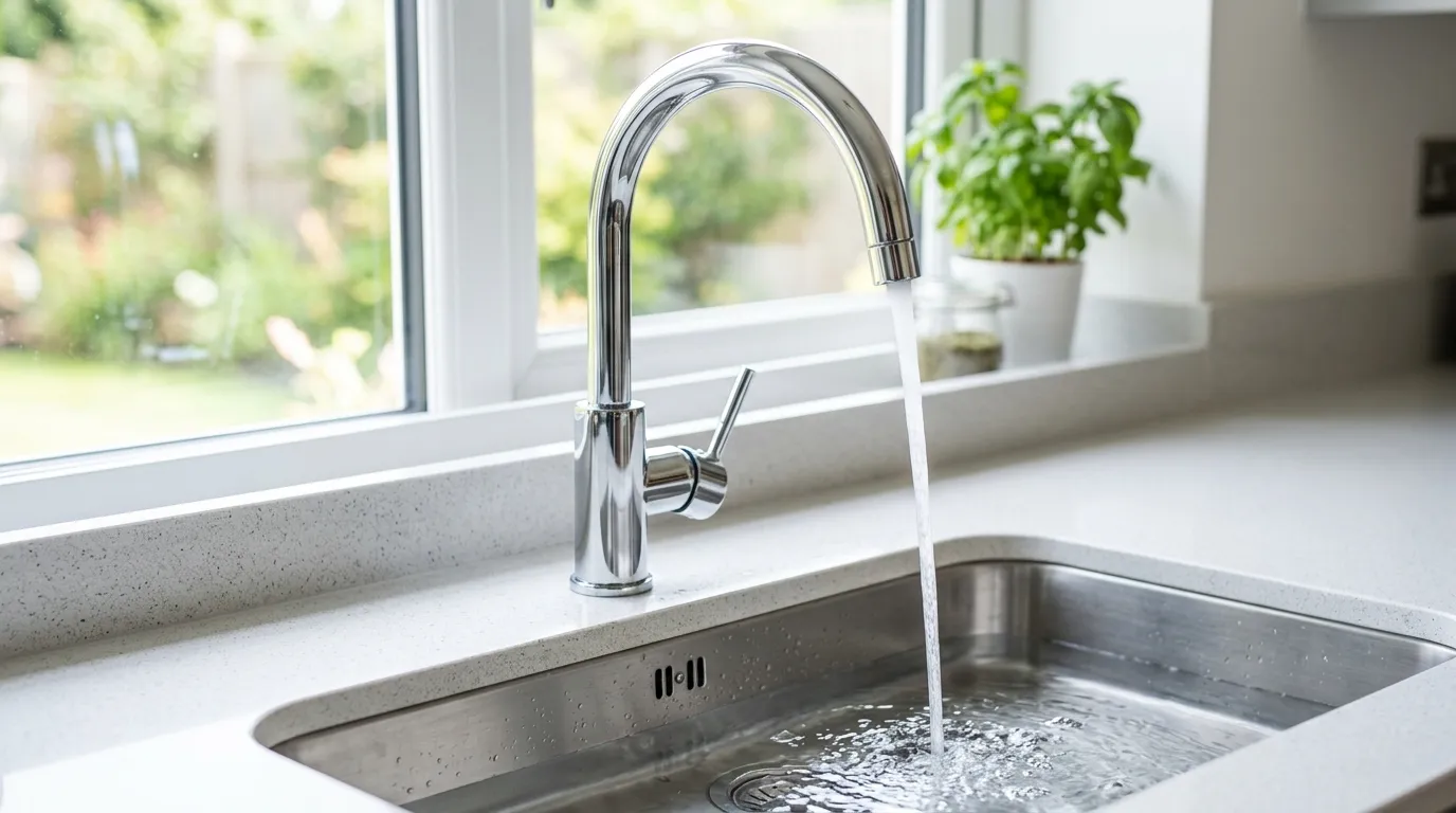 Local Plumbing Master Pros same day plumber fixing a faucet in Eden, TX